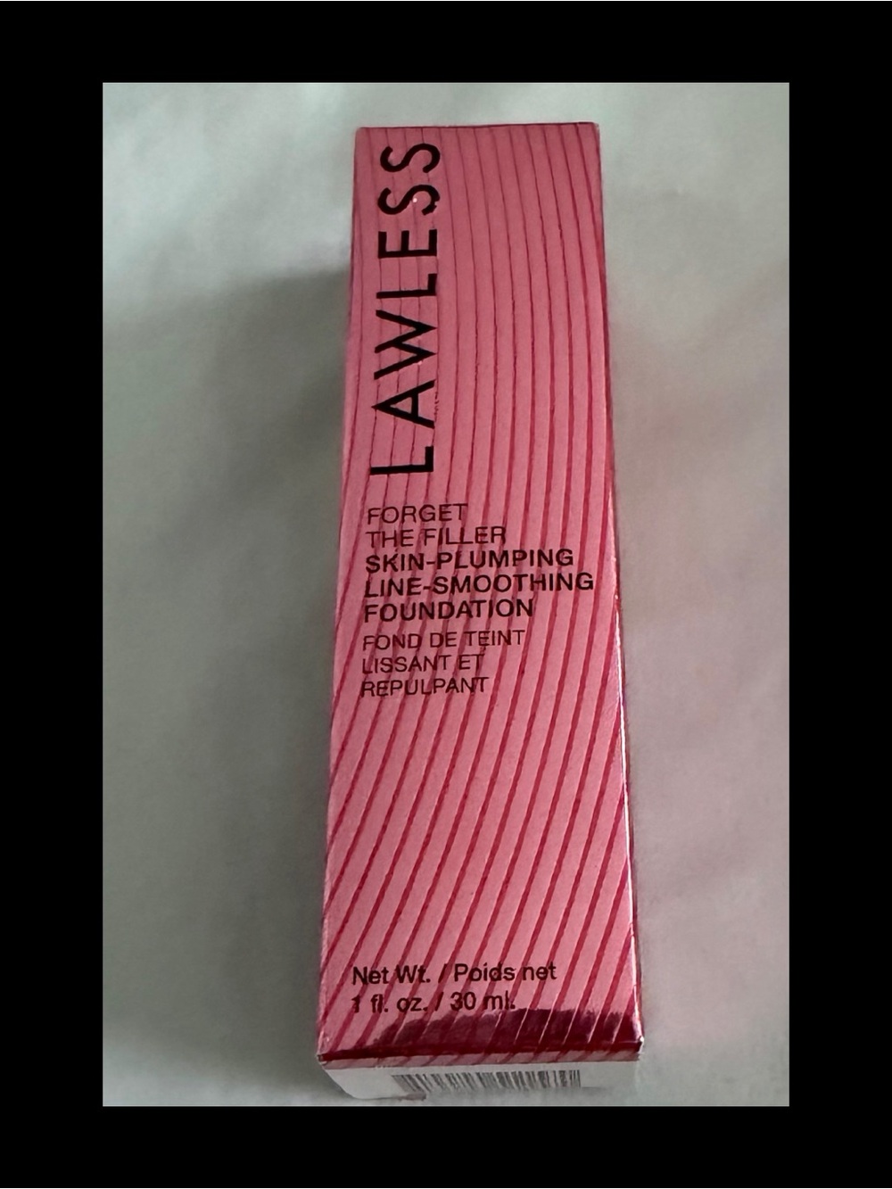 Lawless Forget The Filler Skin-Plumping Foundation - NWB
